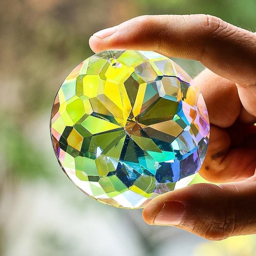 1pc clear mandala crystal - clear,