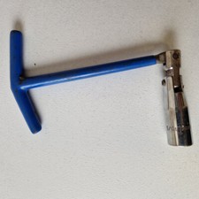Spark Plug Removal Tools Flexible Spanner Socket 5/8 & 16MM T-Bar T-Handle
