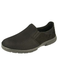 DB Wider Fit Shoes Black Mens