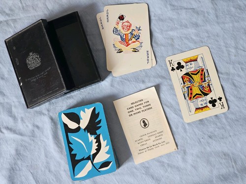 Vintage deck rue playing - la,