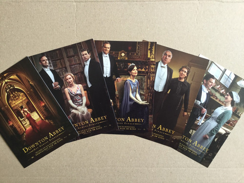 Downton abbey postcard set - downton,