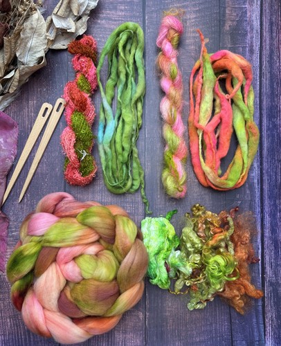 Fibres felting spinning hand - felting,