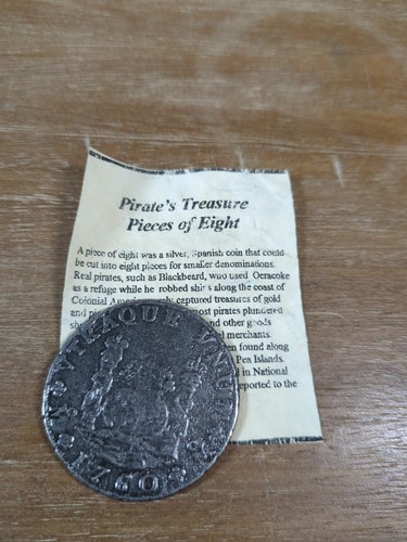 Metal pirate treasure - pirate's, pieces