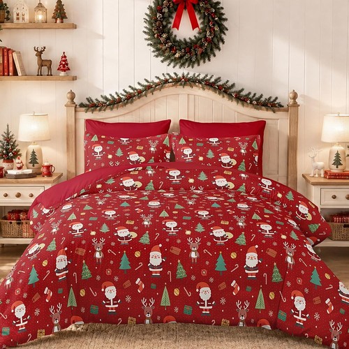 Christmas duvet quilt cover - christmas,