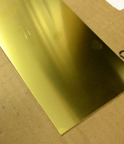 Quality brass sheet 5mm - brass,