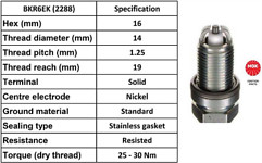 X10 ngk spark plug - x10,