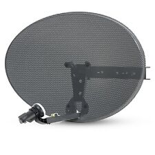 Zone 1 MK4 60cm Satellite Dish & Single Output Lnb For Sky + HD / Freesat