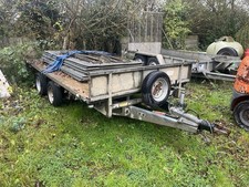 Ifor Williams LM126 3500kg Trailer 12x6 Bed Twin Wheel Led Lights No Vat Ramps