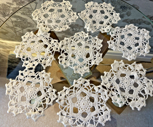 Eight vintage white - eight,