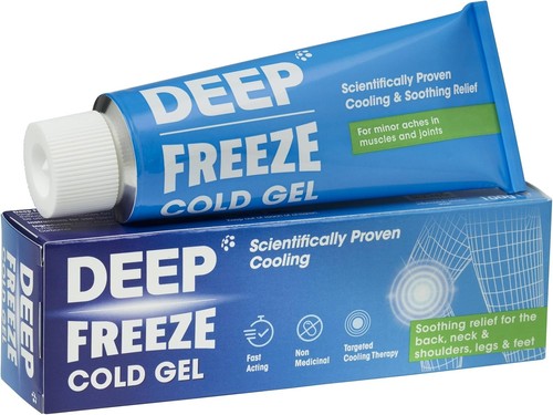 Deep freeze cold - deep, gel,