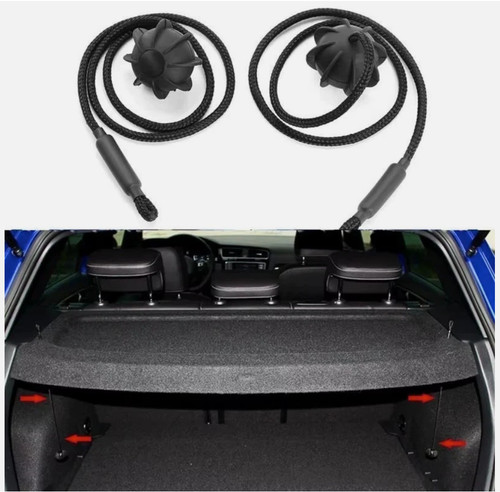Car parcel shelf - 2x,