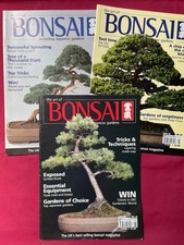 The Art of Bonsai Japanese Gardens Magazine Bundle x 3 - 2000