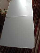 4ft Utility Table Height Adjustable Legs  Tag Still  On Used  Only Once