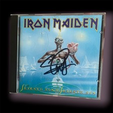 SIGNED STEVE HARRIS IRON