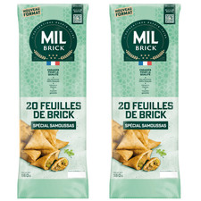 Feuilles de Brick Samosas