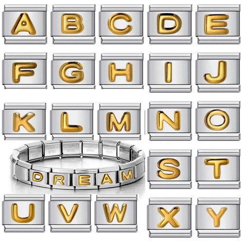 Italian charm bracelet link - charm,