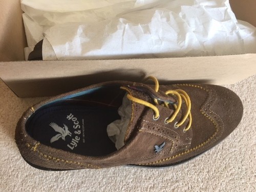 Lyle scott shoes mens suede - lyle, &