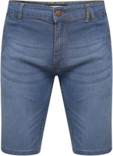 Men Denim Shorts Regular Fit