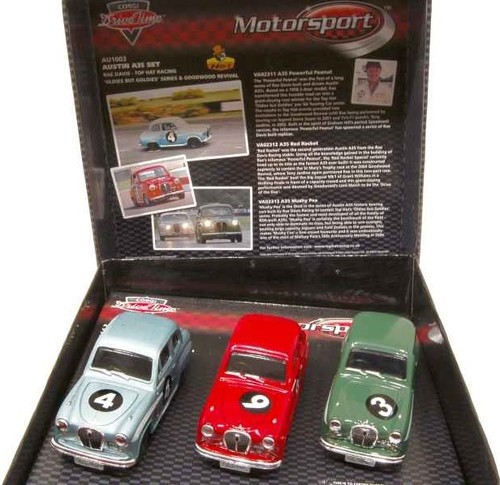 Corgi set 3 austin a35 - corgi,