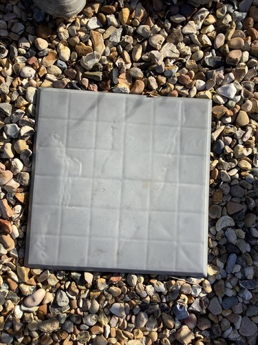 Plastic grey stepping stones - stepping,