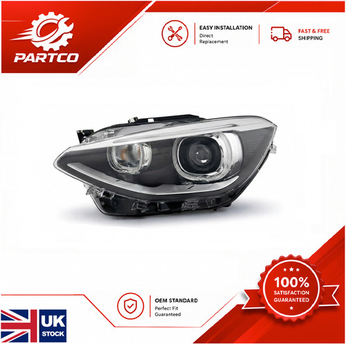 Xenon headlight passenger - headlight,