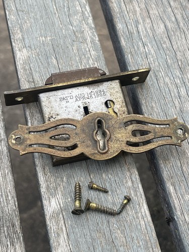 Vintage 1890s brass roll top - 1890s,