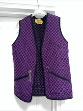 Welsh Woollens Purple/Black