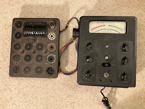 Avo panel valve tester with - avo,