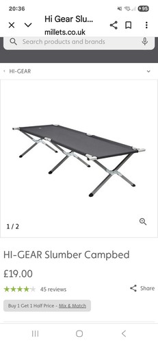 Camping beds each - beds,