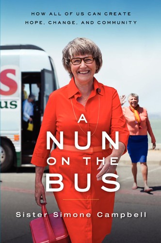 Nun the bus by - the,