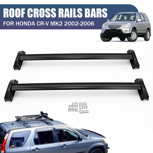 Black roof cross rails bars - cross,