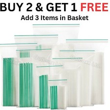 100 x Small Clear Plastic Bags
