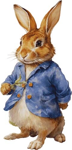 Watercolour flopsy peter - watercolour,
