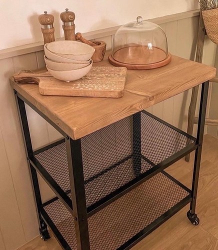Tier rustic trolley drinks - rustic,