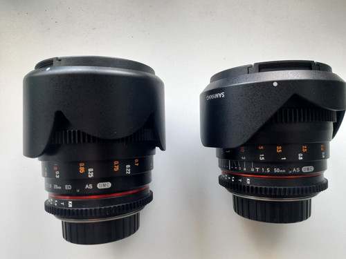 Samyang cine lens - cine, kit