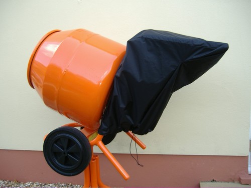 Cement mixer rain weather - mixer, rain/