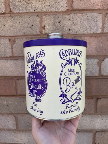Vintage cadburys biscuit tin - cadburys,
