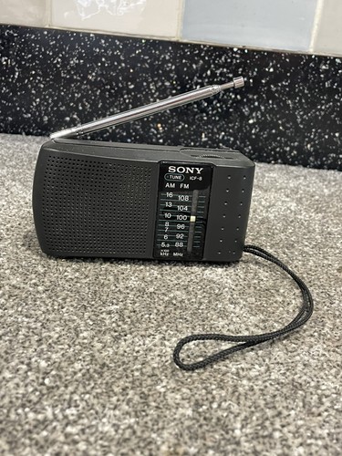 Sony icf portable fm - icf-8, am/fm