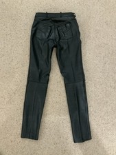 Vintage German black leather