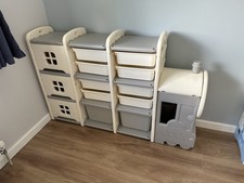 Train Shaped Toy Storage