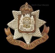 East Surrey Regiment Cap Badge