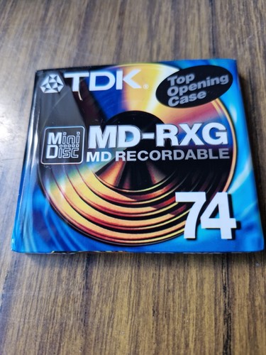 Mini disc tdk rxg - mini, 74