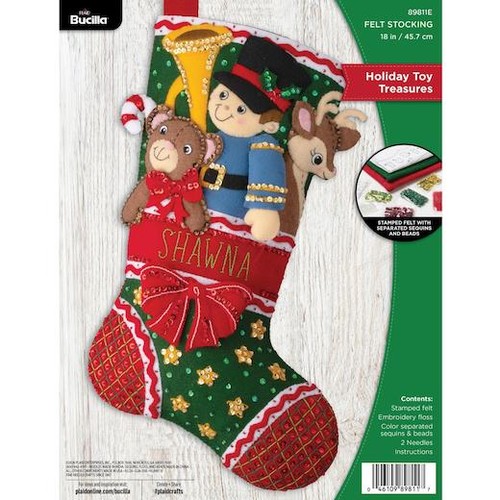 Bucilla felt christmas - felt,