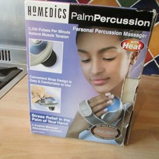 Homedics Palm Percussion deep tissue massager with heat boxed vgc