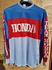 Vintage Team Honda Motocross Jersey - 1970s Twinshock Motorcycle Shirt Cr