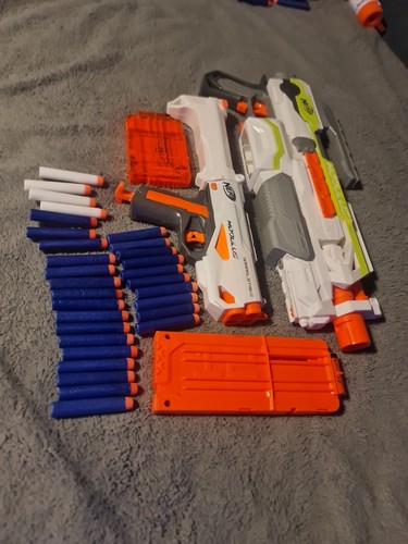 Nerf gun bundle with - gun, 30