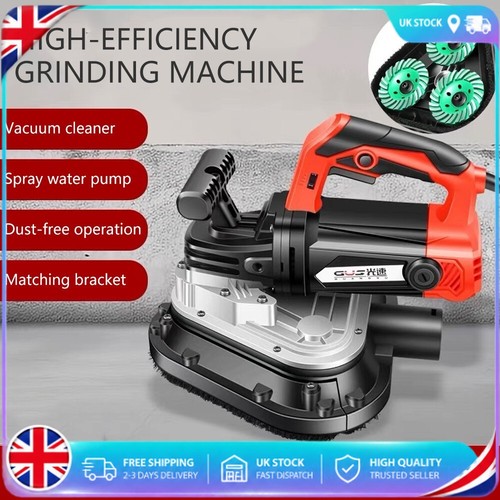 Heads dustless grinder - 3-heads,
