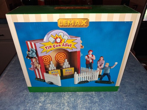 Lemax tin can alley - can, set