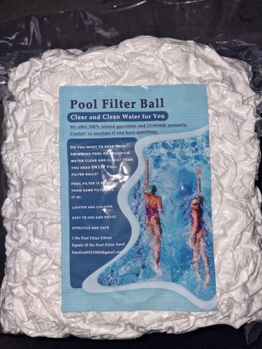 800g pool filter balls - filter,