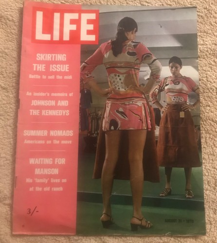 Life magazine 1970 skirting - magazine, 1970.
